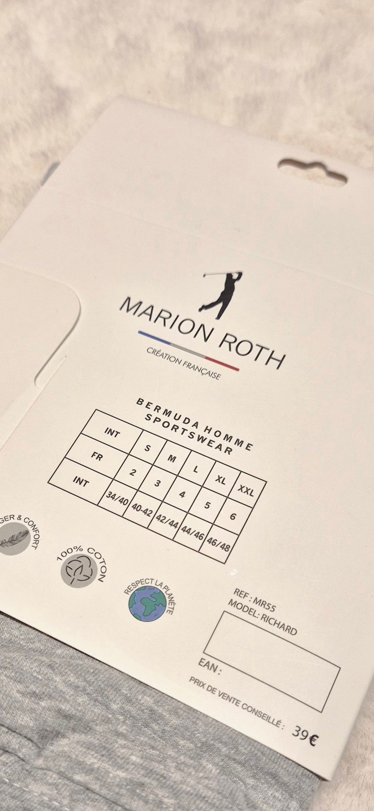 Bermuda Homme Sportswear – Marion Roth