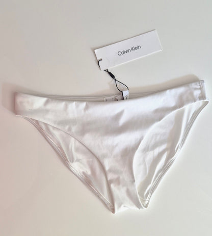 Bas de bikini Calvin Klein Blanc - Neuf avec étiquette - Taille S