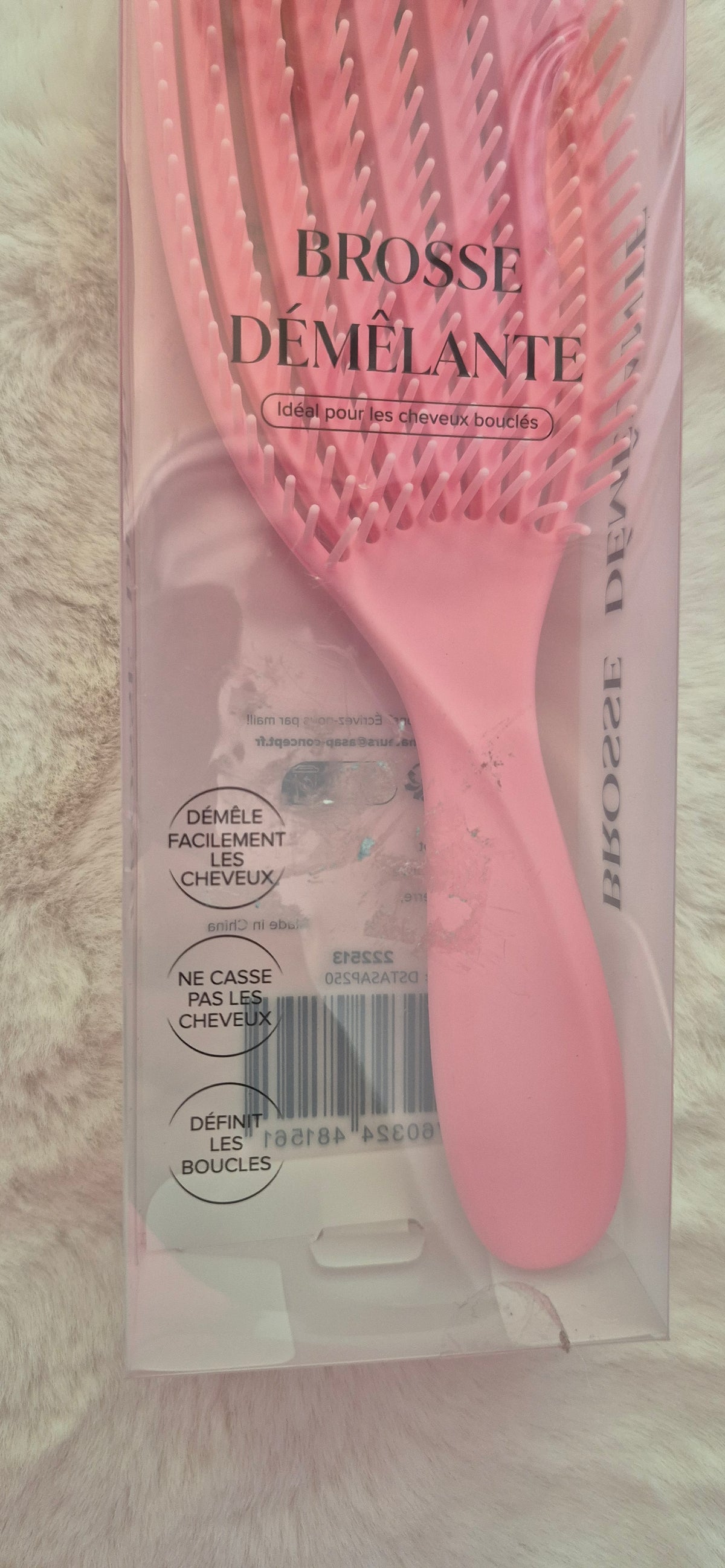 Brosse démêlante rose - Wow Collection