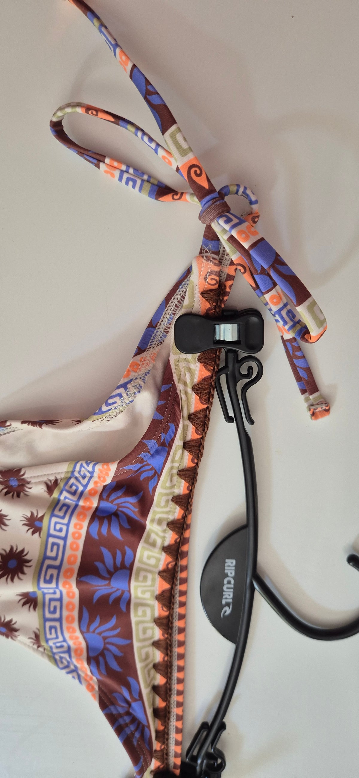 Bas de bikini Rip Curl "Amare" - Neuf avec étiquettes - Taille M - Imprimé Bohème