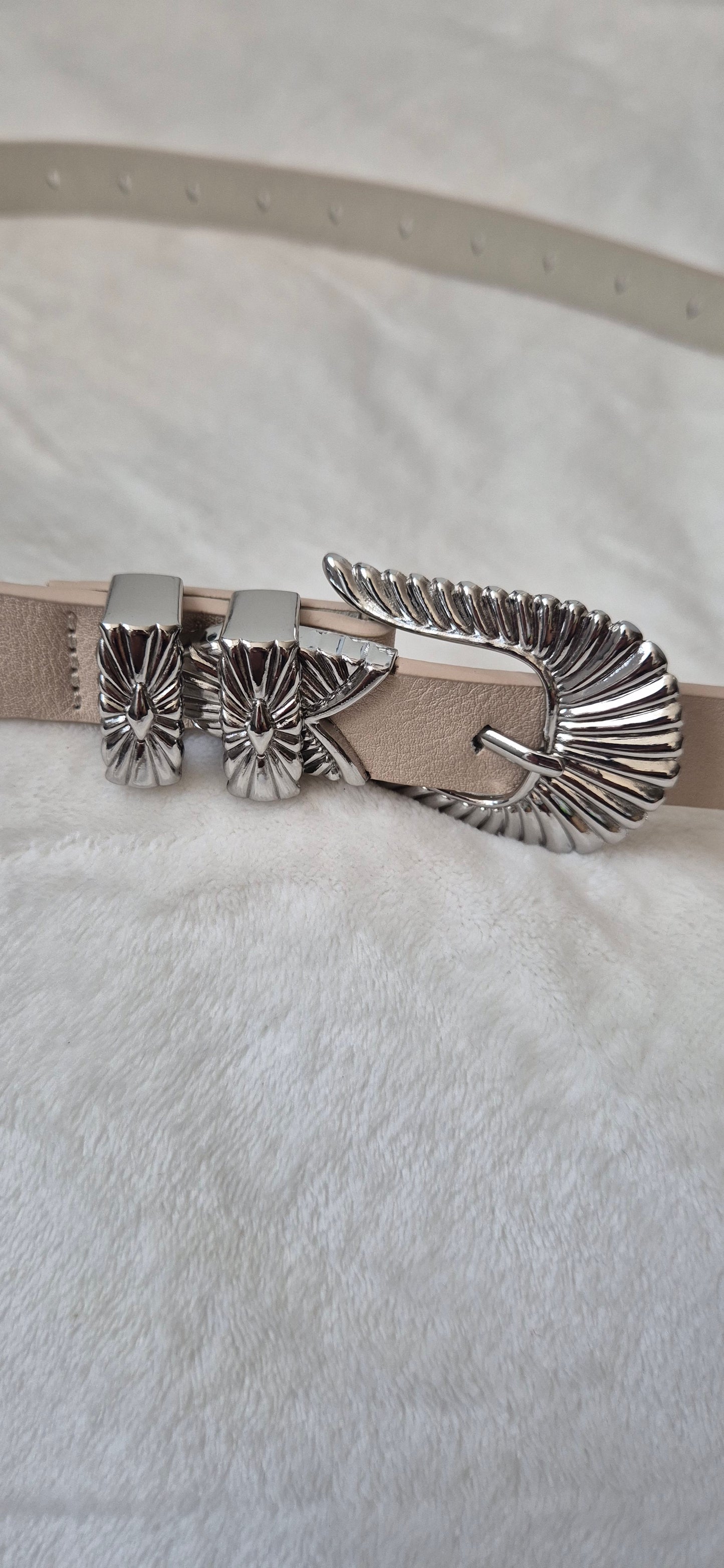 Ceinture Western Beige Femme - Captain Tortue