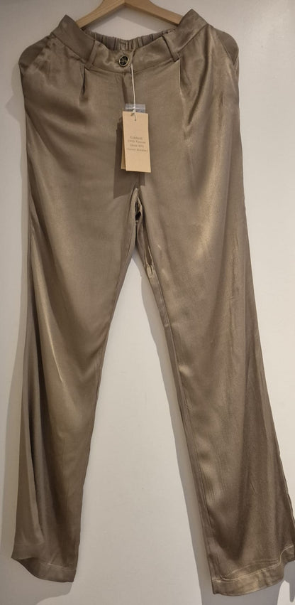 Pantalon fluide satiné Elora
