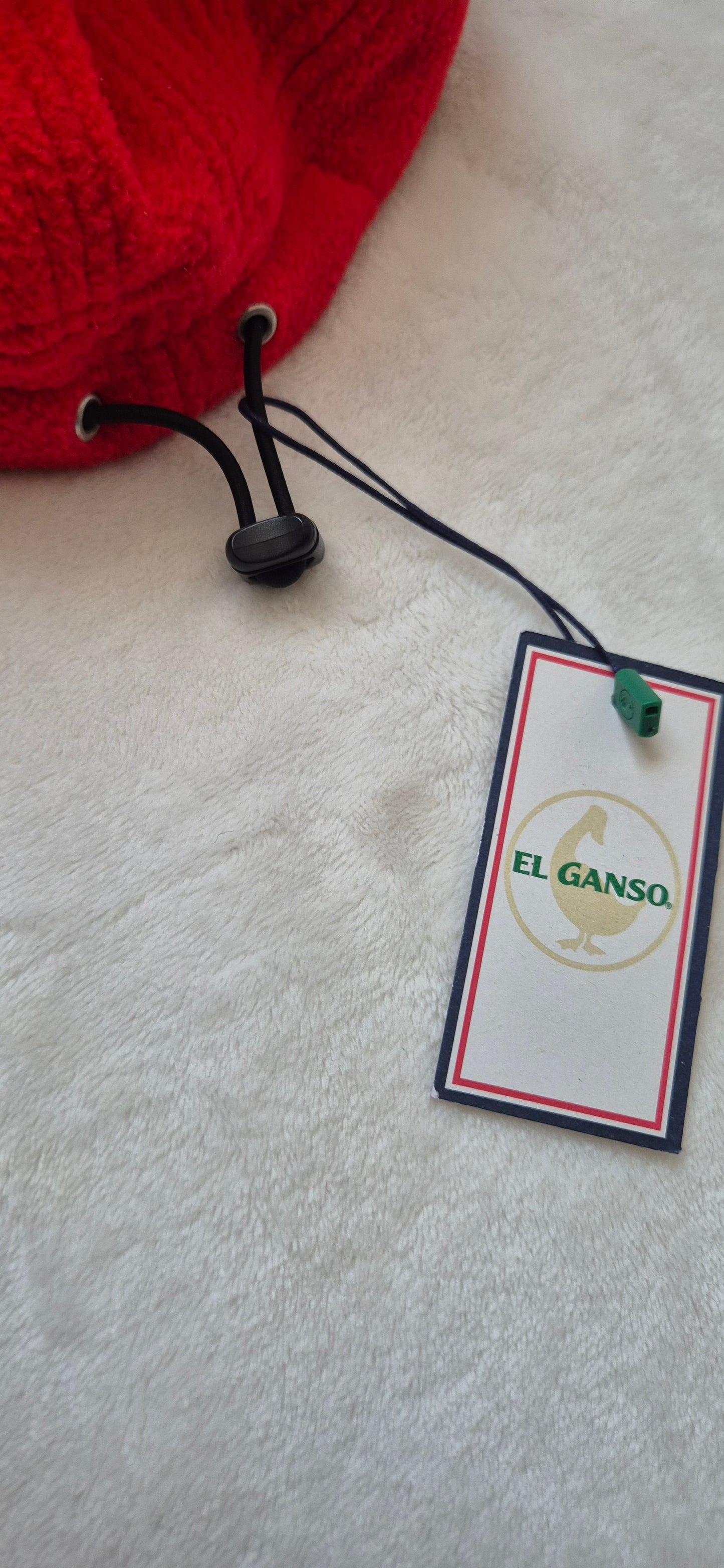 Casquette Polaire Rouge El Ganso