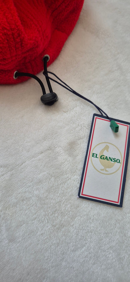 Casquette Polaire Rouge El Ganso