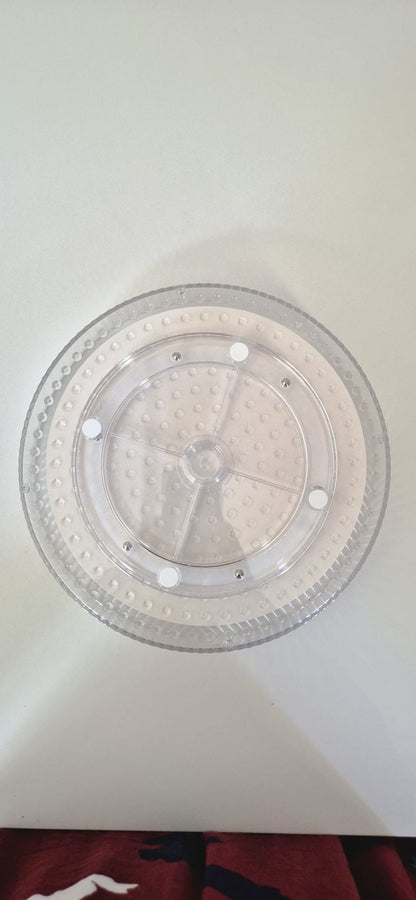 Plateau Tournant Rangement Cuisine Transparent Safe Cuisine
