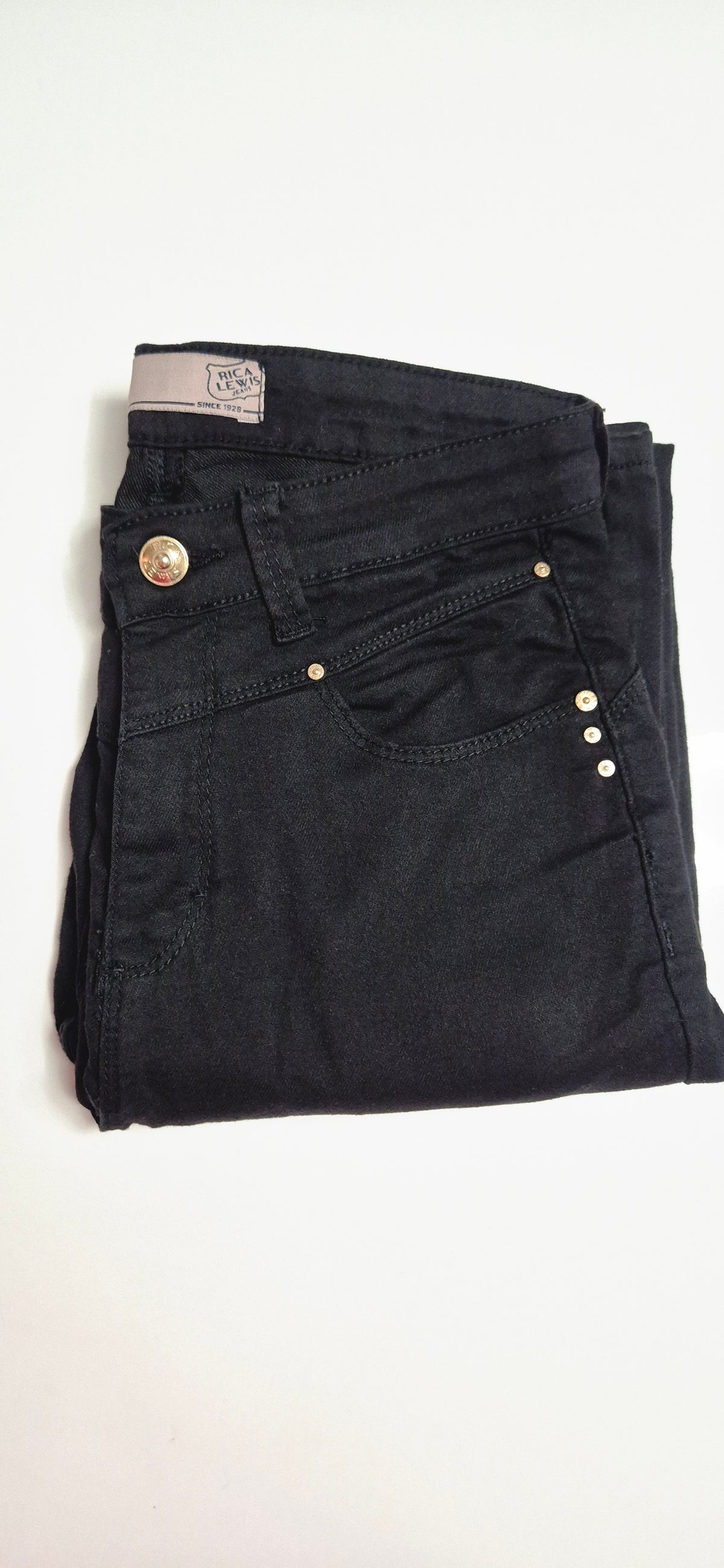 Jean slim noir effet push-up "Zita"  Rica Lewis