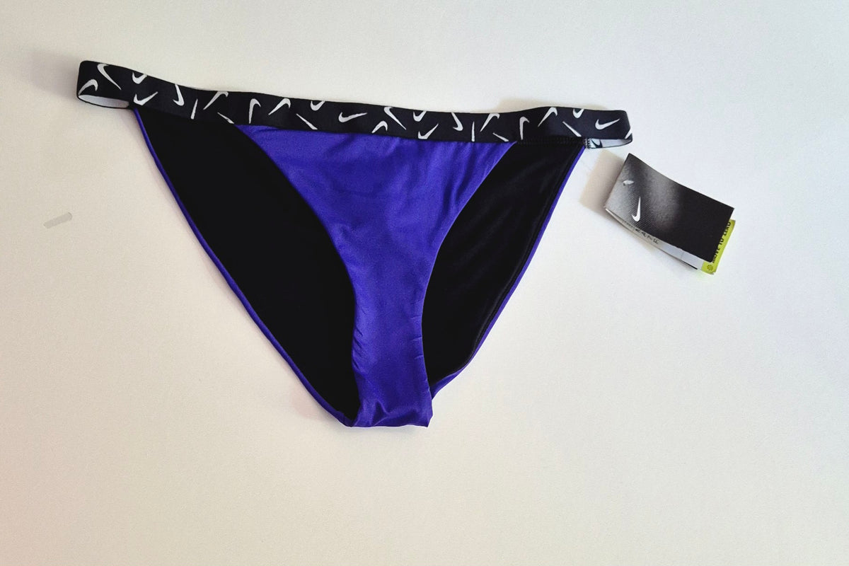 Bas de maillot de bain Nike reversé violet/noir - Taille L - NESSB364 - .