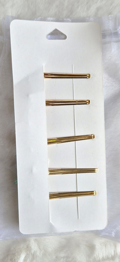 Magnifique lot de 5 barrettes à cheveux sur le thème de l'océan et des sirènes