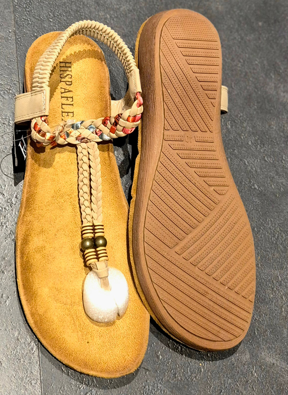 Sandales / Nu-pieds HISPAFLEX Neufs Style Bohème
