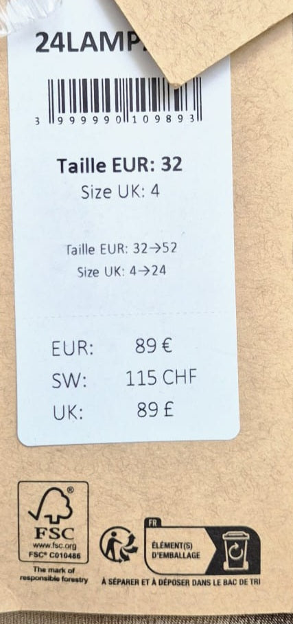 Pantalon Satiné Beige Elora