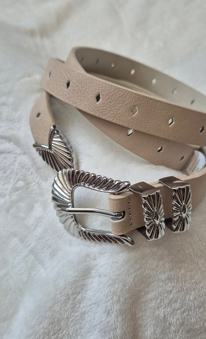 Ceinture Western Beige Femme - Captain Tortue