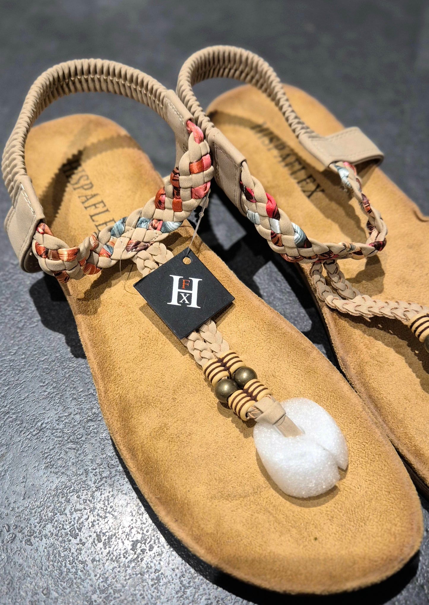 Sandales / Nu-pieds HISPAFLEX Neufs Style Bohème