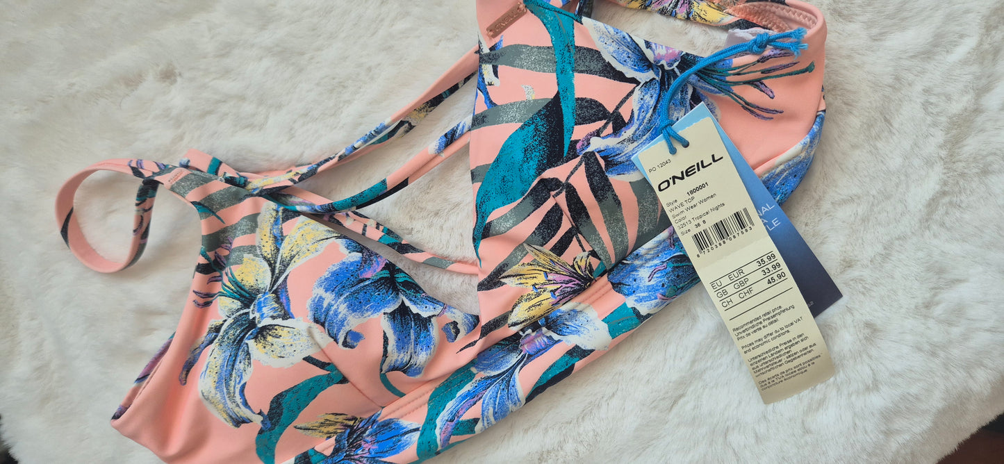 Haut de Maillot de Bain Wave Top — O'NEILL (Motif Tropical Nights)