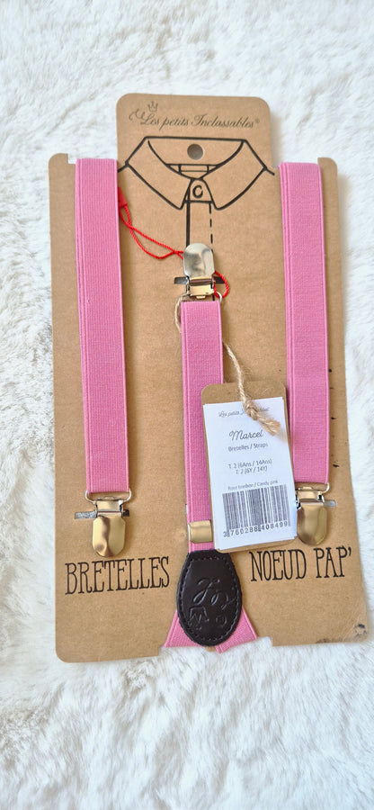Bretelles Enfant Marcel Bleu Azur (Taille 2 : 6 - 14 ans) – Les Petits Inclassables