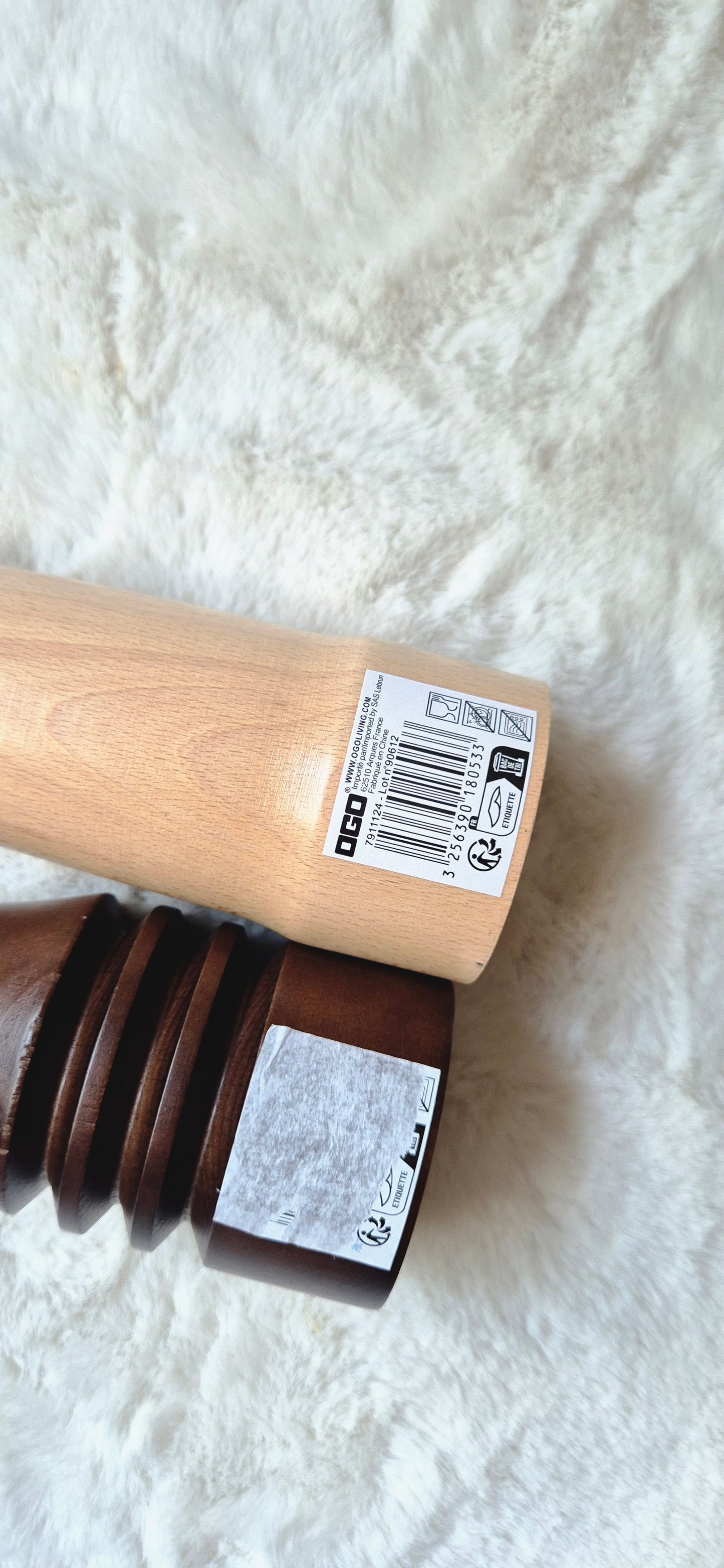 Duo Moulins à Sel et Poivre OGO Professional - Bois Massif
