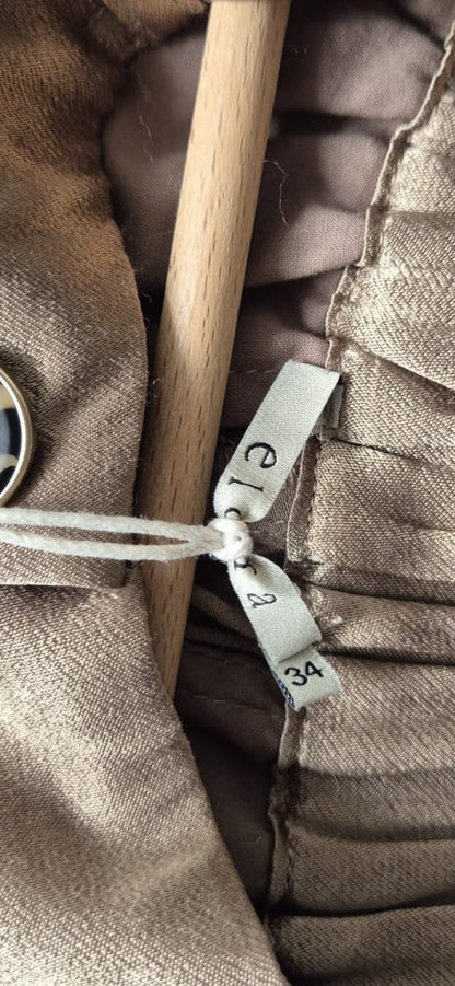 Pantalon fluide satiné Elora