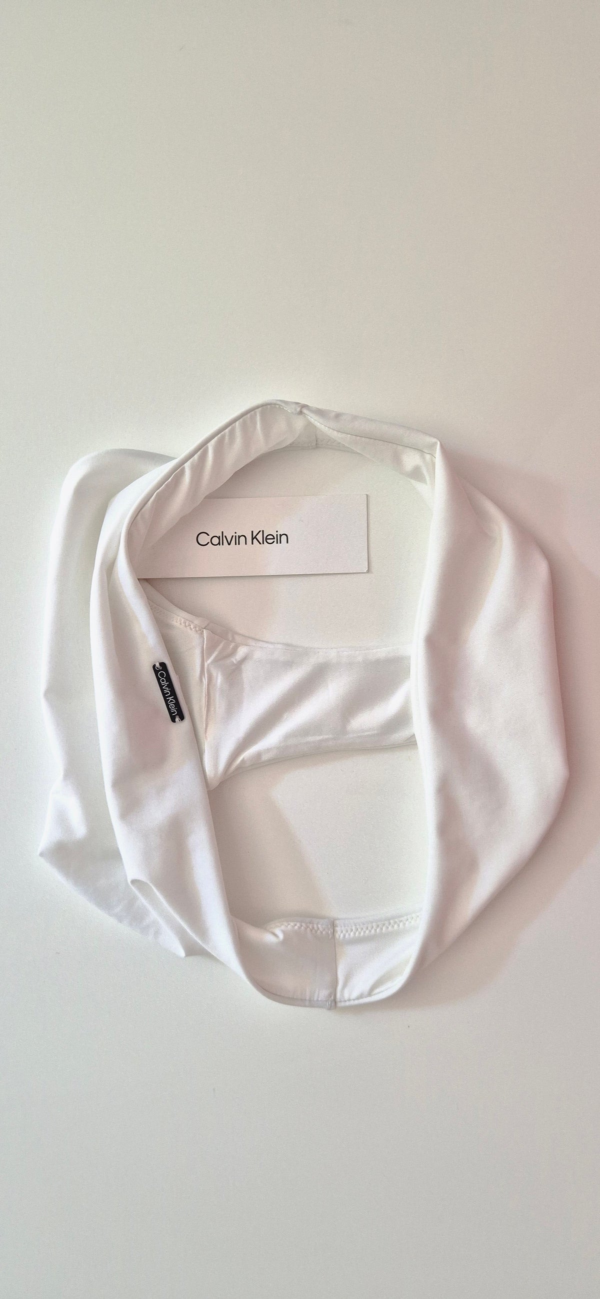 Bas de bikini Calvin Klein Blanc - Neuf avec étiquette - Taille S