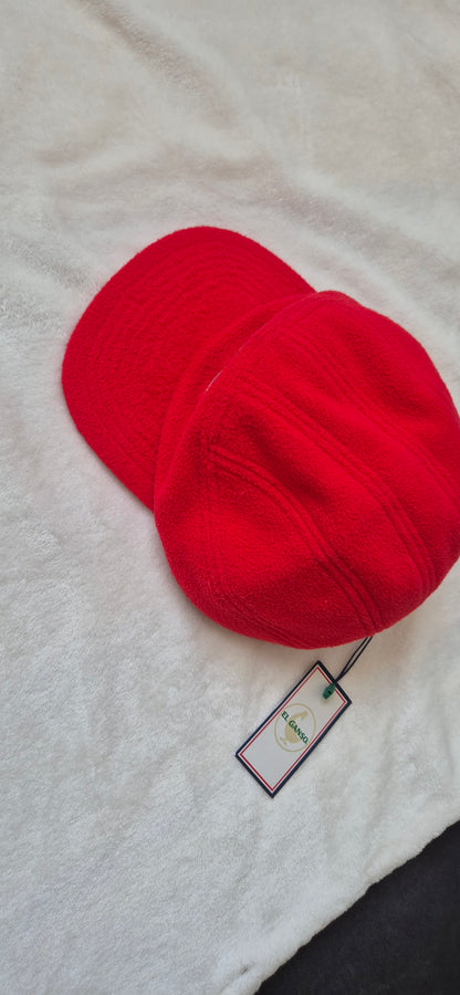 Casquette Polaire Rouge El Ganso