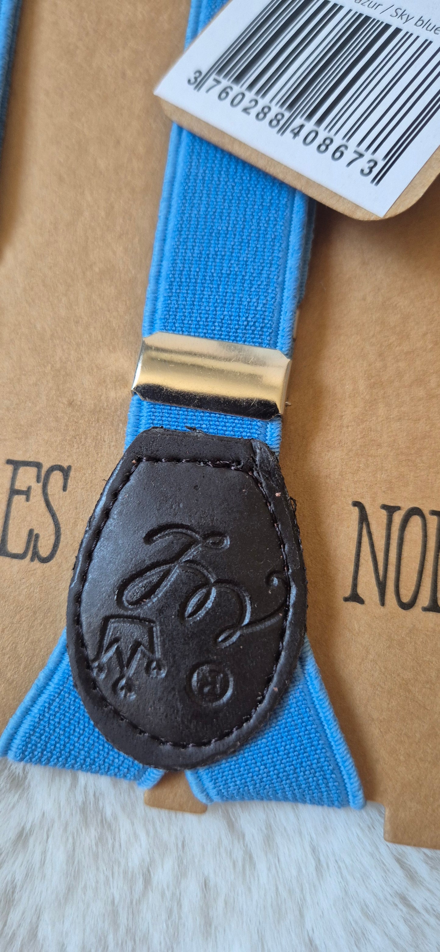 Bretelles Enfant Marcel Bleu Azur (Taille 2 : 6 - 14 ans) – Les Petits Inclassables