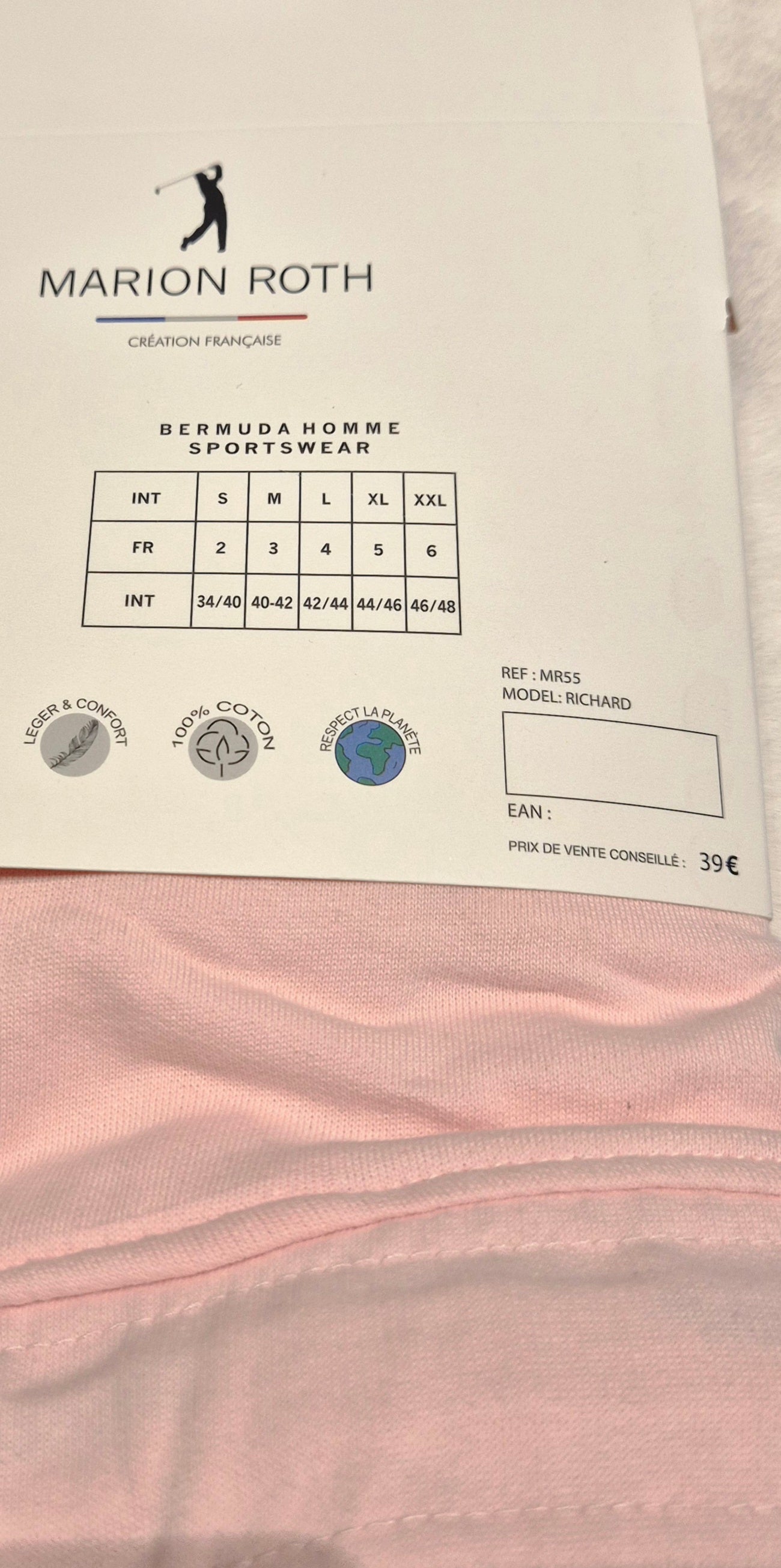 Bermuda Homme Sportswear – Marion Roth