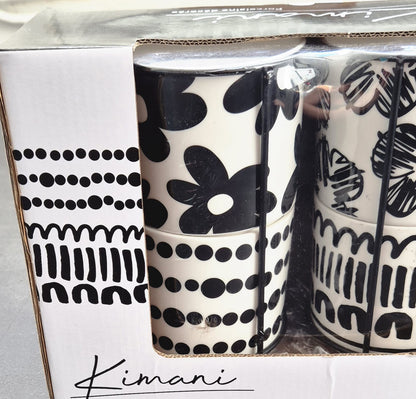 Set de 4 grandes tasses / mugs Kimani Table Passion