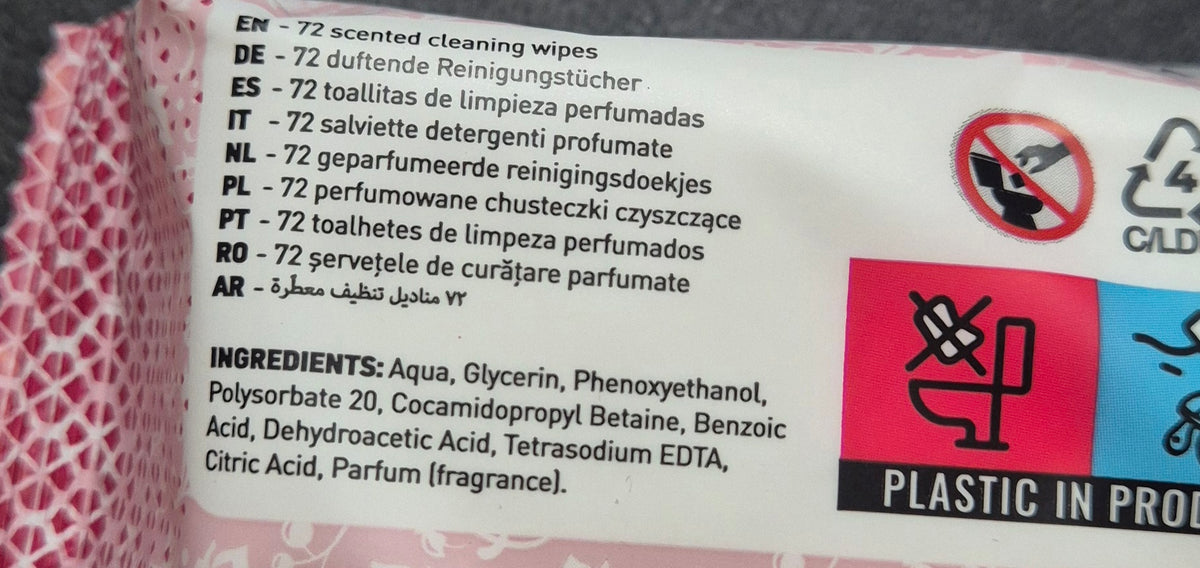 Lingettes Nettoyantes Parfumées Visage & Corps "Dubai Style" – Édition Limitée Orientale (72 pcs)