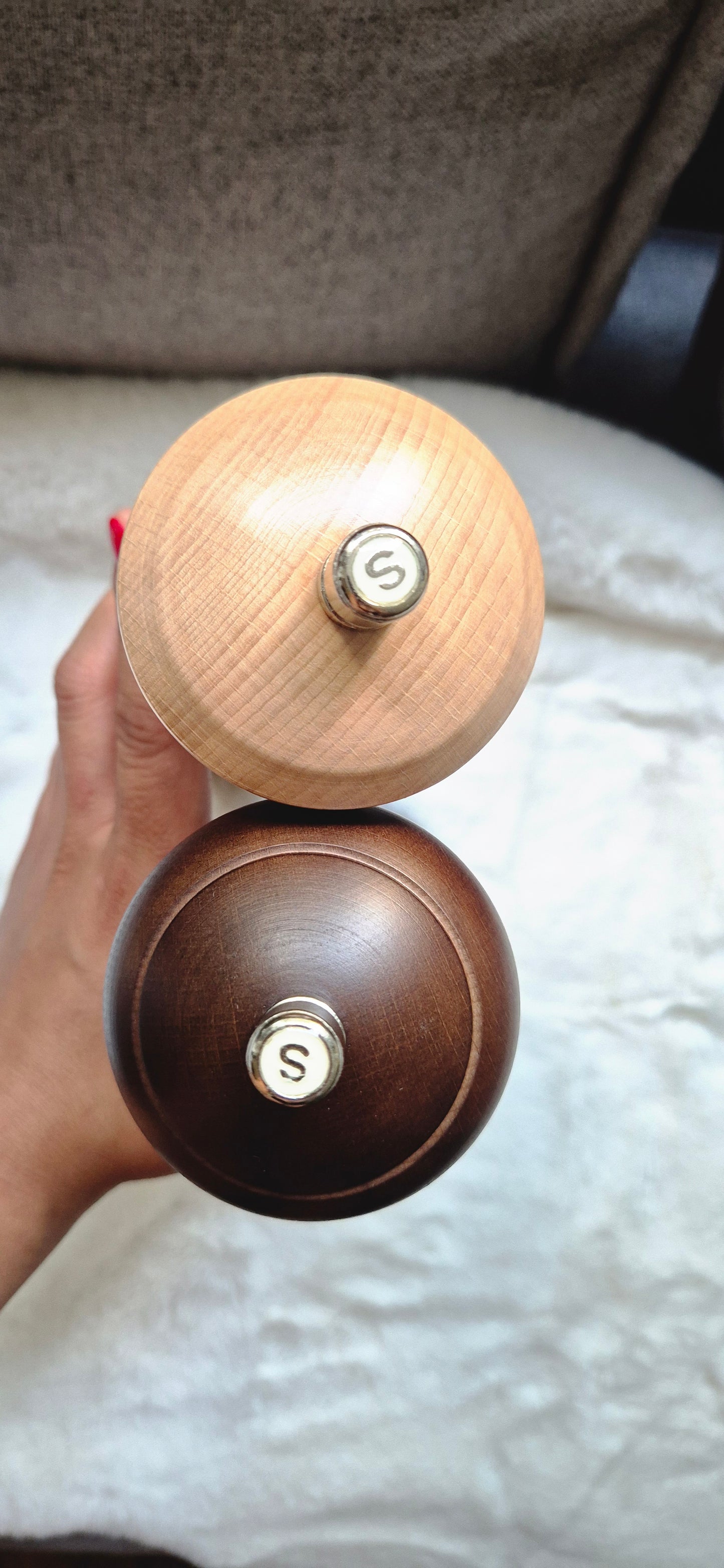 Duo Moulins à Sel et Poivre OGO Professional - Bois Massif