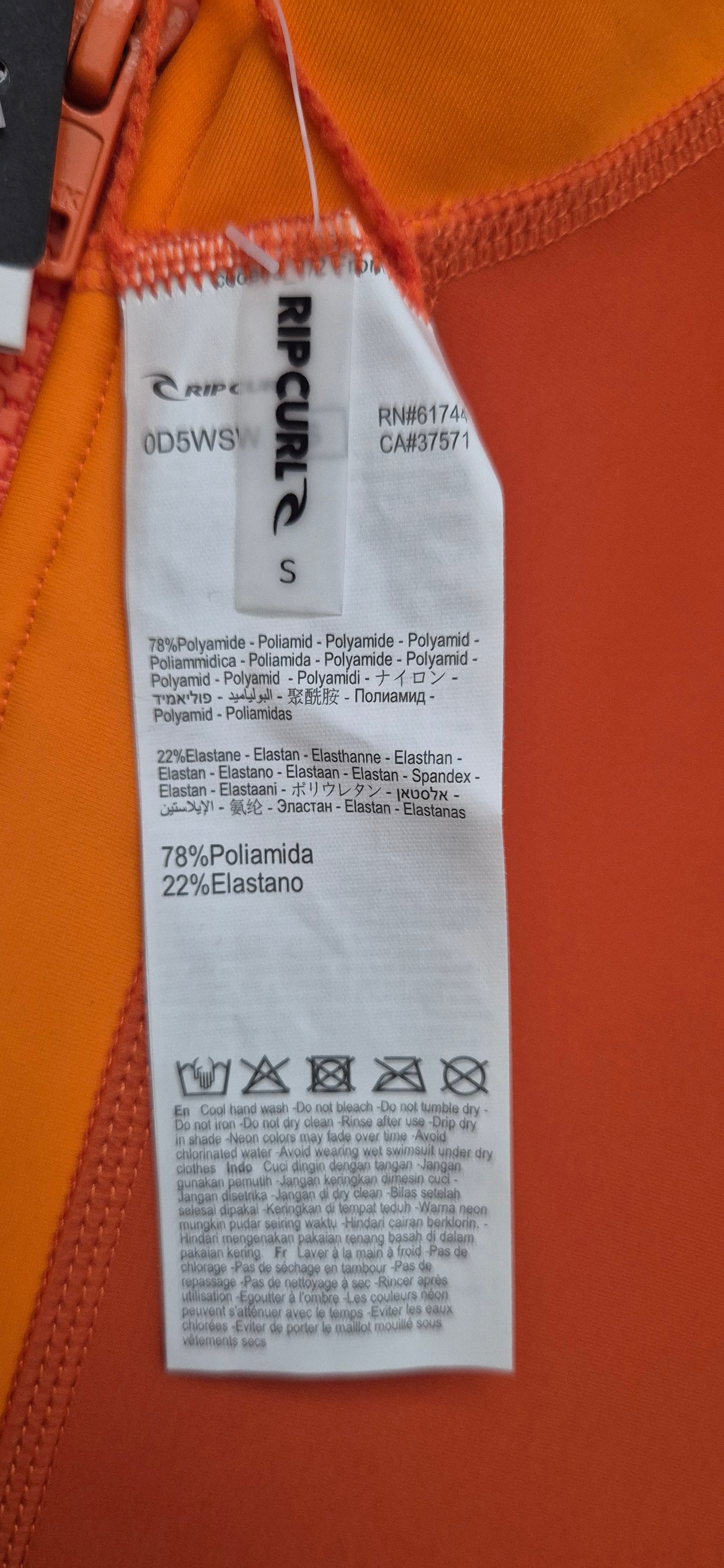 Top de Surf Neoprène / Rashguard Rip Curl — Mirage Ultimate Coco Crop Top Zipped LS