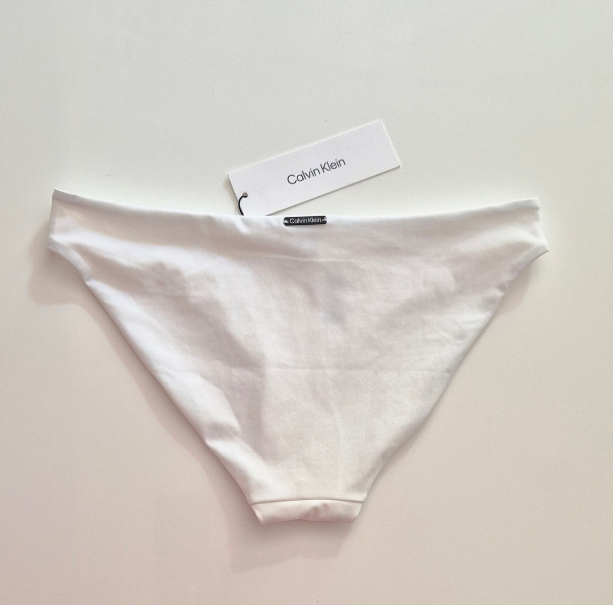Bas de bikini Calvin Klein Blanc - Neuf avec étiquette - Taille S