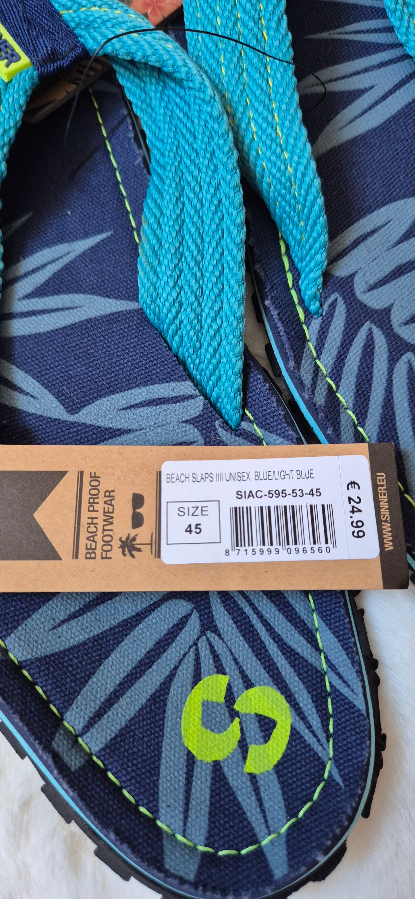 Tongs SINNER Beach Slaps