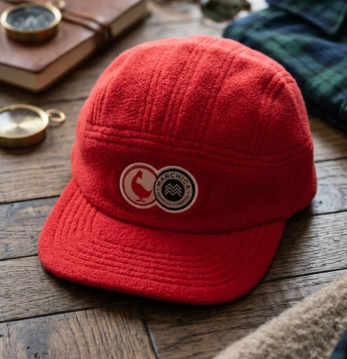 Casquette Polaire Rouge El Ganso