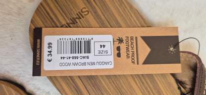 Tongs Homme SINNER - Modèle "Canggu Men Brown Wood
