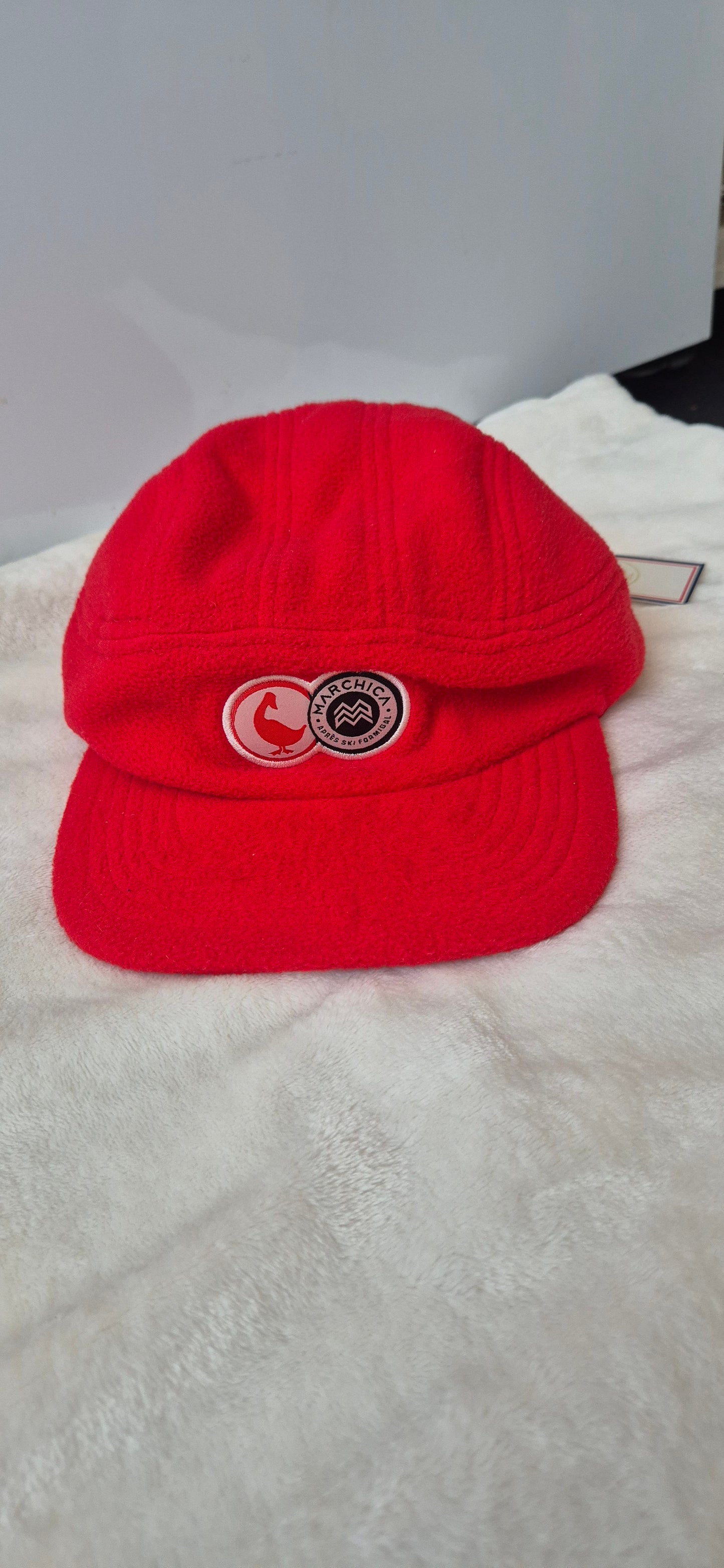 Casquette Polaire Rouge El Ganso