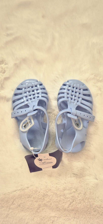 Sandales en plastique Méduse - Bleu ciel (Pointure 20)