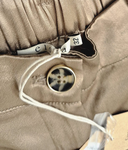 Pantalon Satiné Beige Elora
